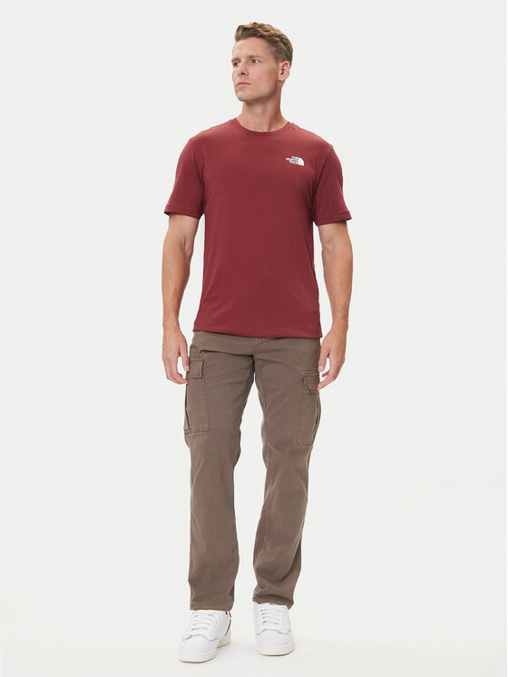 The North Face The North Face Camiseta Redbox NF0A87NP Rojo Regular Fit