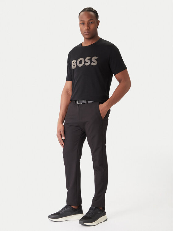 BOSS BOSS Camiseta Logo Future 50543796 Negro Regular Fit