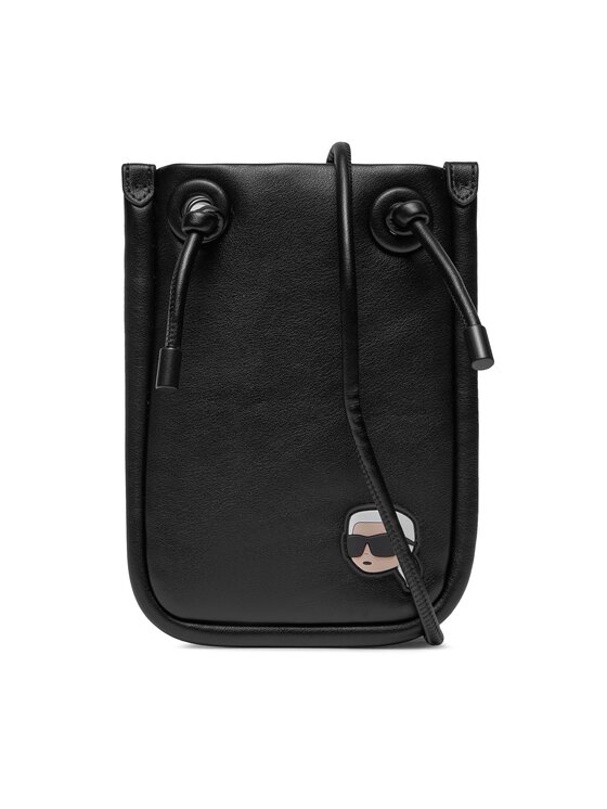 KARL LAGERFELD Torebka na telefon KARL LAGERFELD 236W3219 Czarny