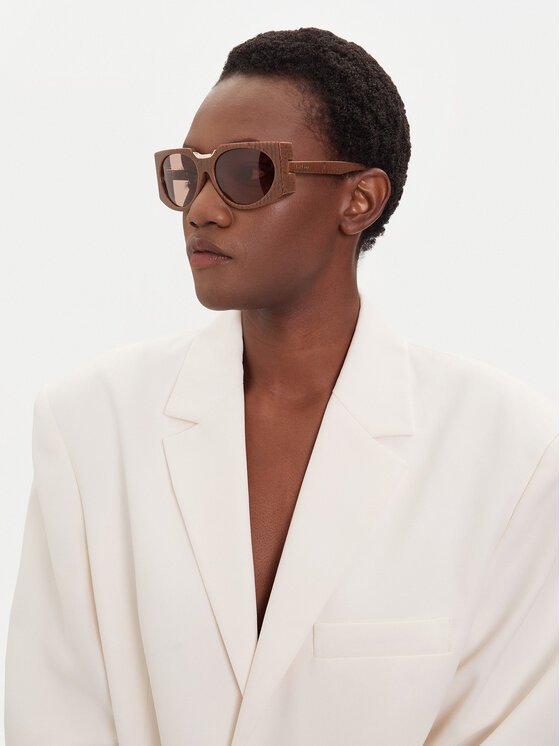 Max Mara Слънчеви очила Max Mara MM0123 56E Кафяв