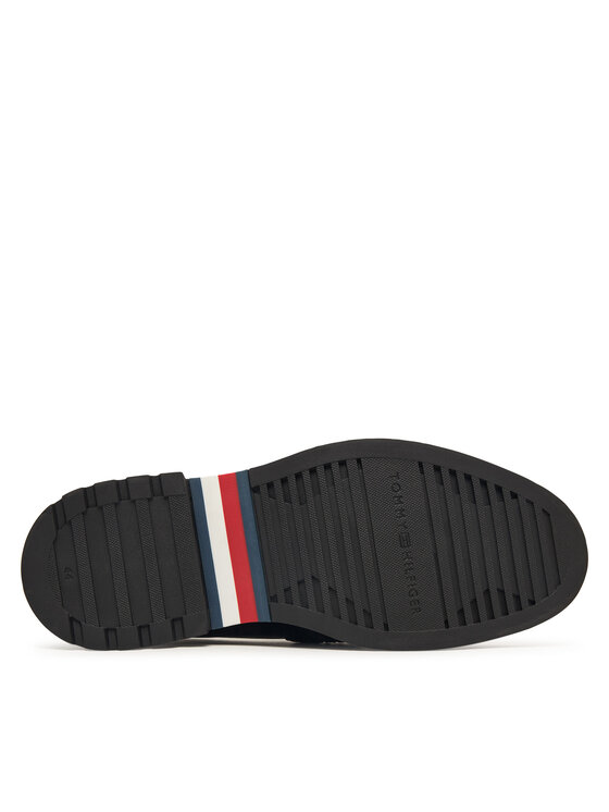 Tommy Hilfiger Loaferice Tommy Hilfiger Corporate Casual FM0FM05968 Crna