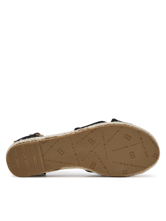 Tommy Hilfiger Espadrilės Tommy Hilfiger T3A7-33801-0048 M Juoda