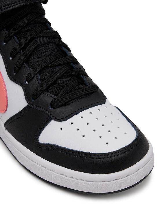 Nike Sneakersy Nike Court Borough Mid 2 (GS) CD7782 Čierna