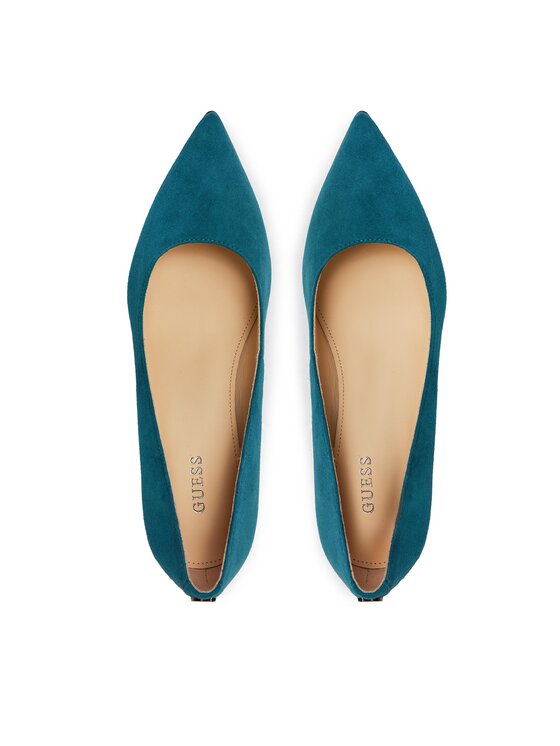 Guess Magassarkú Guess FL8RI4 SUE08 Türkizkék