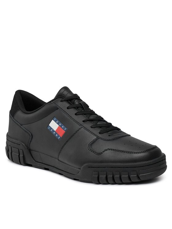 Tommy Jeans Sportcipők Tommy Jeans Tjm Cupsole Ess EM0EM01396 Fekete