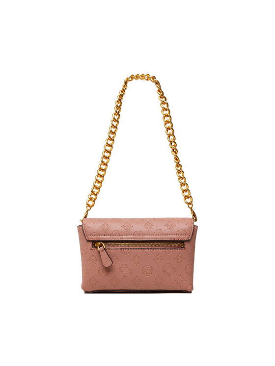 Geantă Guess Zanelle Mini Crossbody Flap HWPA84 92780 Roz