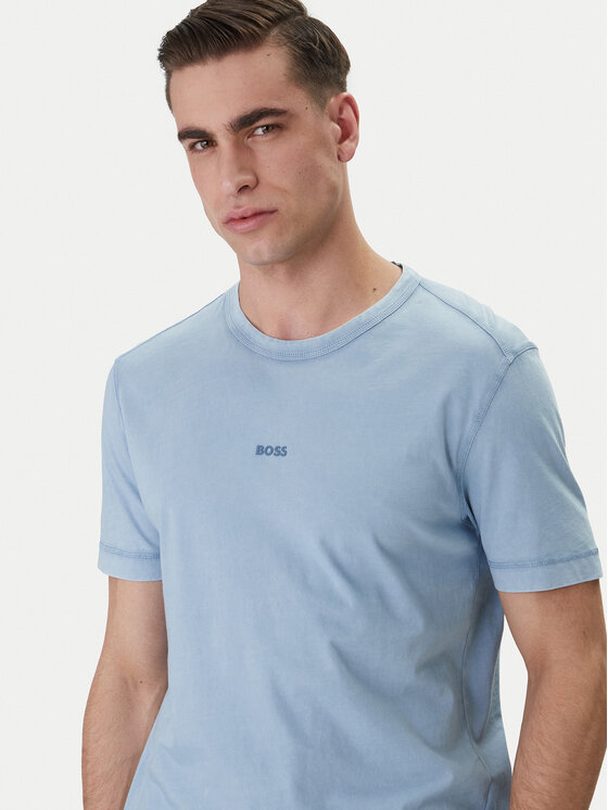 BOSS BOSS Camiseta Tokks 50502173 Celeste Regular Fit