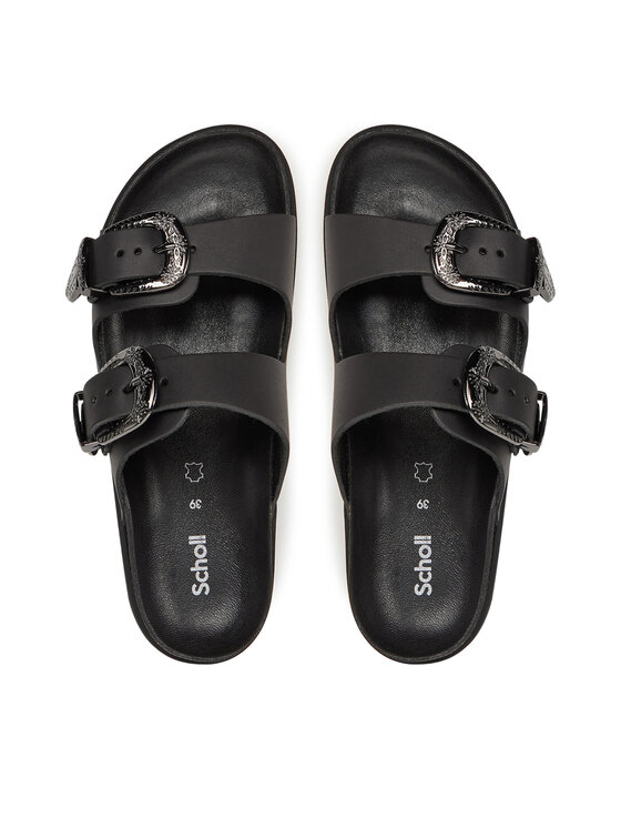 Scholl Šľapky Scholl Irving F30615 Čierna