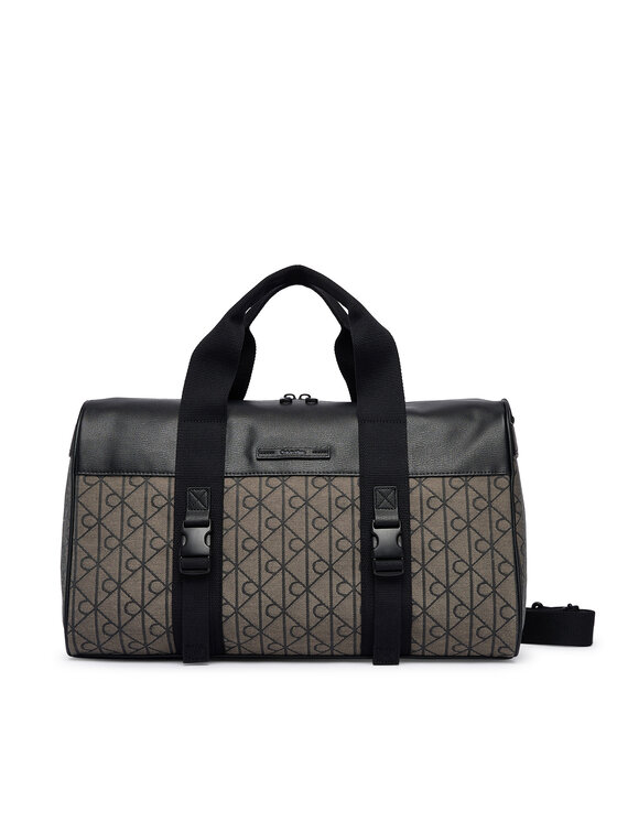 Calvin Klein Τσάντα Σαββατοκύριακου Calvin Klein Mixed Emblem Aop LV04D3379G Μπεζ