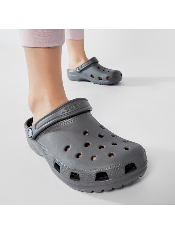 Crocs Шльопанці Crocs Classic 10001 Сірий