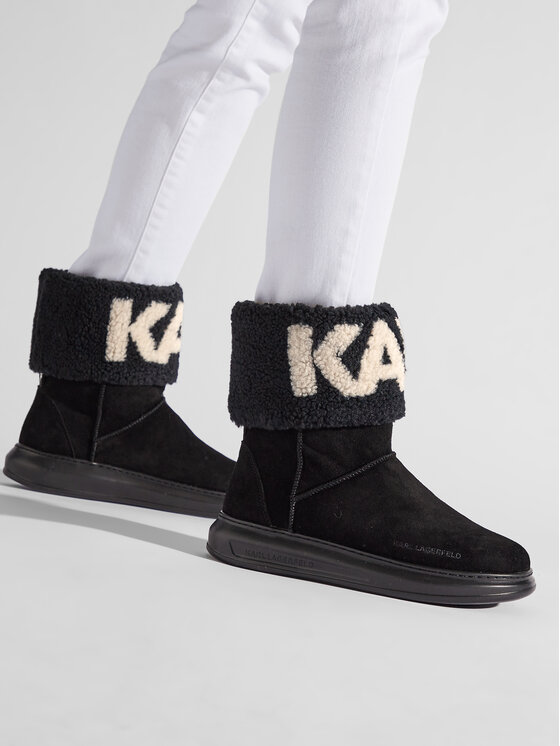 KARL LAGERFELD Снігоходи KARL LAGERFELD KL44552 Чорний