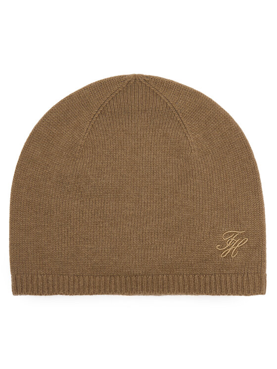 Tommy Hilfiger Sapka Tommy Hilfiger Script AW0AW19105 Világosbarna