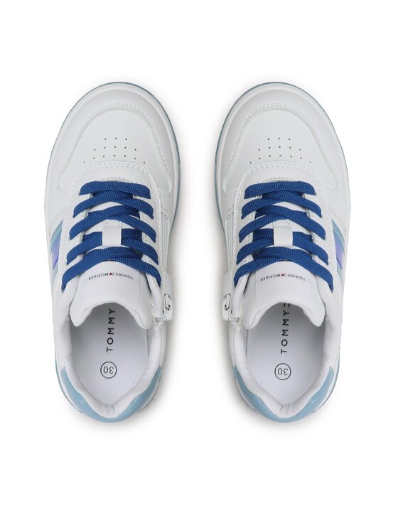 でーこ Сникърси Tommy Hilfiger Flag Low Cut Lace-Up Sneaker T3X9-32869