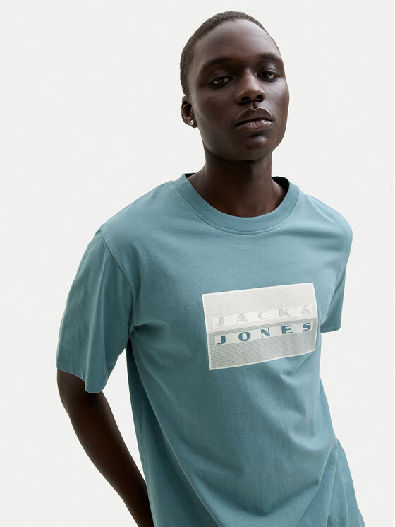 Jack & Jones Jack & Jones Camiseta Fusion 12289863 Verde Regular Fit