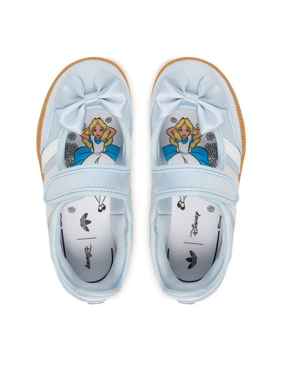 adidas Балетки adidas Disney Samba Jane IH1755 Блакитний