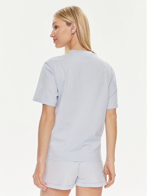 Lacoste Lacoste Футболка TF7215 Блакитний Loose Fit