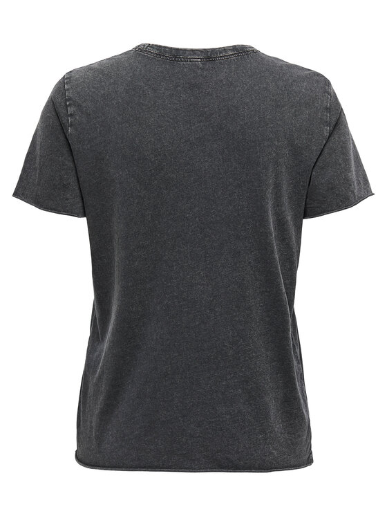 ONLY ONLY Camiseta Lucy 15215721 Negro Regular Fit