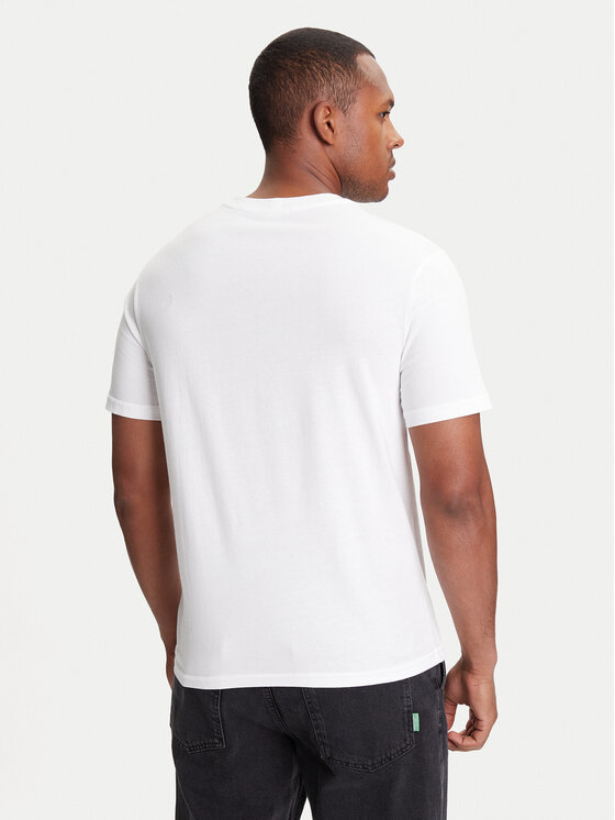 United Colors Of Benetton United Colors Of Benetton Футболка 3I1XU10A4 Білий Relaxed Fit