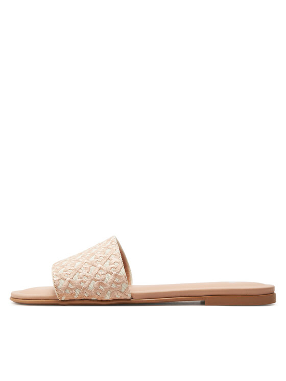 BOSS Šľapky BOSS Millie Slide Cveb 50517365 Béžová