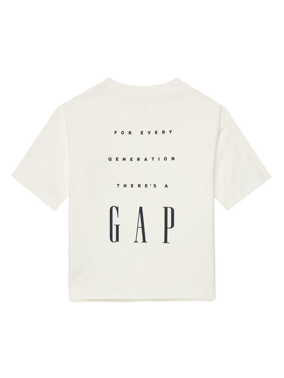 Gap Gap Футболка 745250-01 Білий Regular Fit