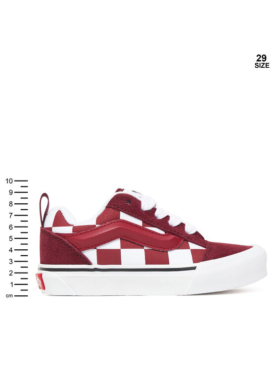 Vans Zapatillas de tenis Vans Knu Skool VN000CYUBRD1 Guinda/burdeos