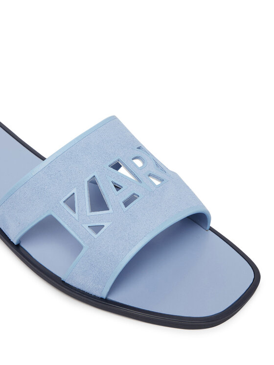 KARL LAGERFELD Шльопанці KARL LAGERFELD Skoot III KL80407C Голубий