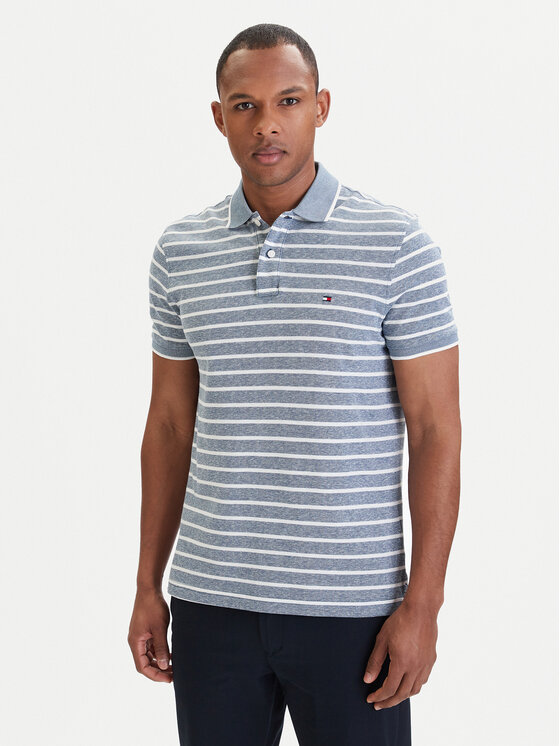 Tommy Hilfiger Tommy Hilfiger Polo MW0MW33140 Azul Regular Fit