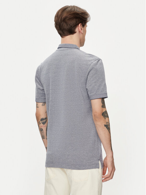 Wrangler Wrangler Поло Refined 112350390 Голубий Regular Fit