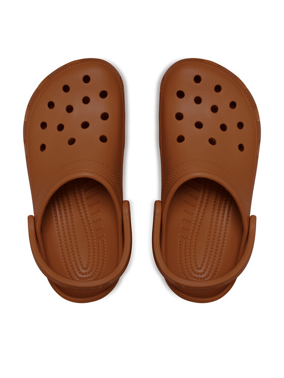 Crocs Παντόφλες Crocs Classic 10001 Καφέ