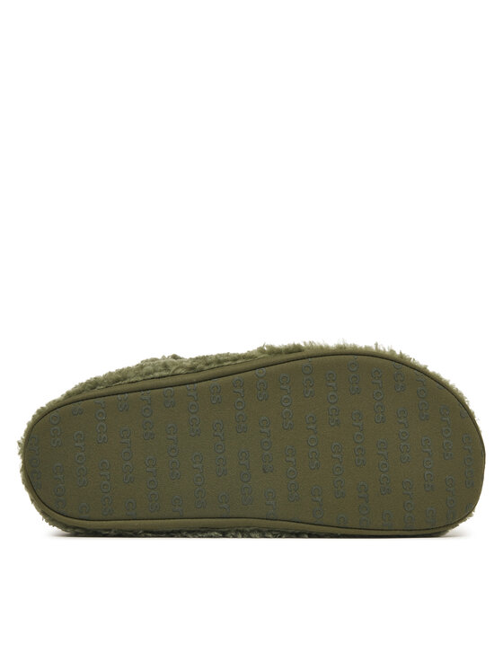 Crocs Тапочки Crocs Classic Cozzzy Slipper 209386 Зелений
