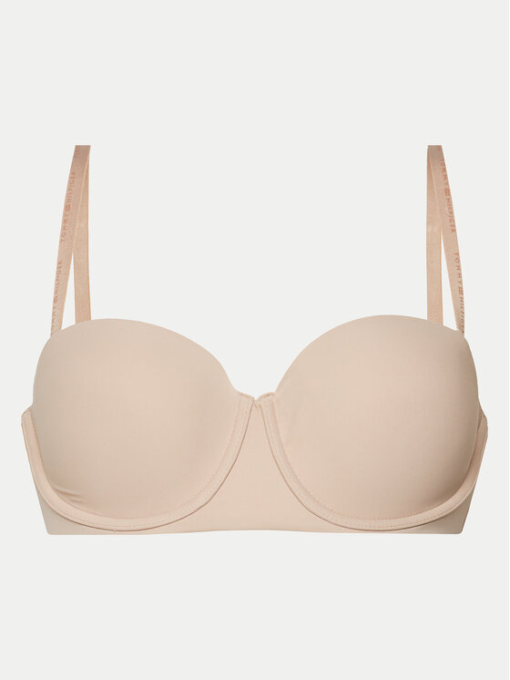 Tommy Hilfiger Tommy Hilfiger Bardotė liemenėlė UW0UW05378 Smėlio