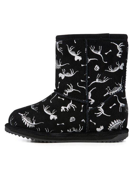 EMU Australia Sniego batai EMU Australia Reflective Dino Brumby K12948 Juoda