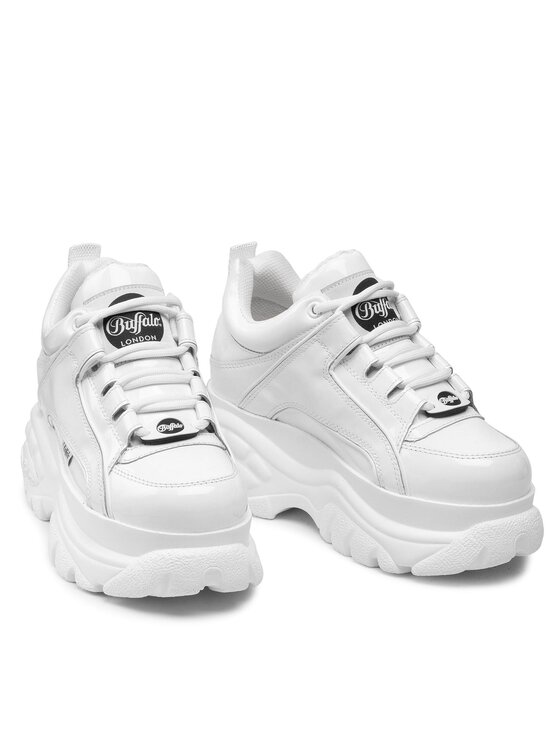 Buffalo London Sneakersy Buffalo London 1339-14 2.0 Biela