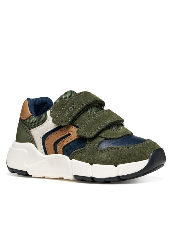 Geox Сникърси Geox B Flexyper Mini Boy B656GC 05422 CB36N S Зелен