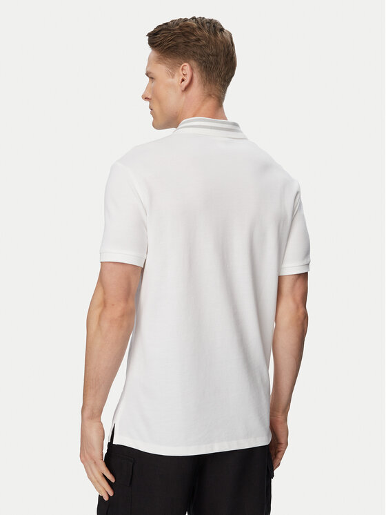 Calvin Klein Jeans Calvin Klein Jeans Polo Monogram LV04RC276G Blanco Slim Fit