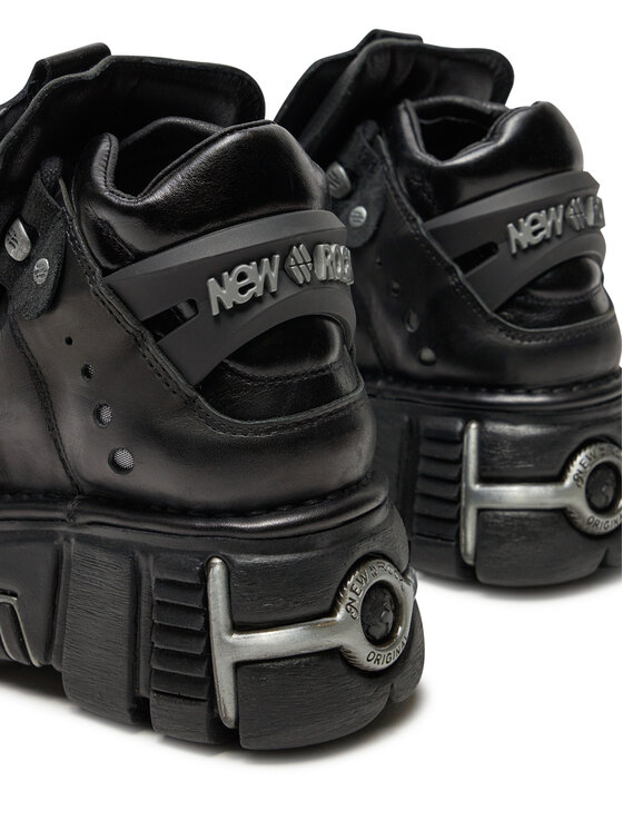 NEW ROCK Sneakersy NEW ROCK M-106-S1 Čierna