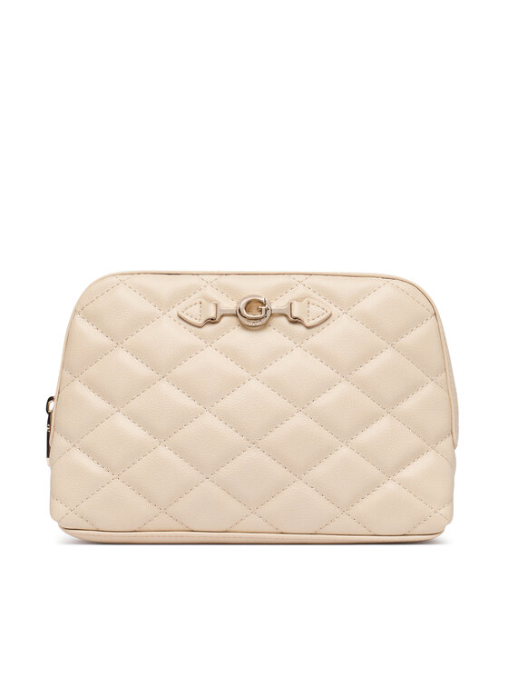 Guess Τσαντάκι καλλυντικών Guess PW7588 P6470 Ανοιχτό μπεζ