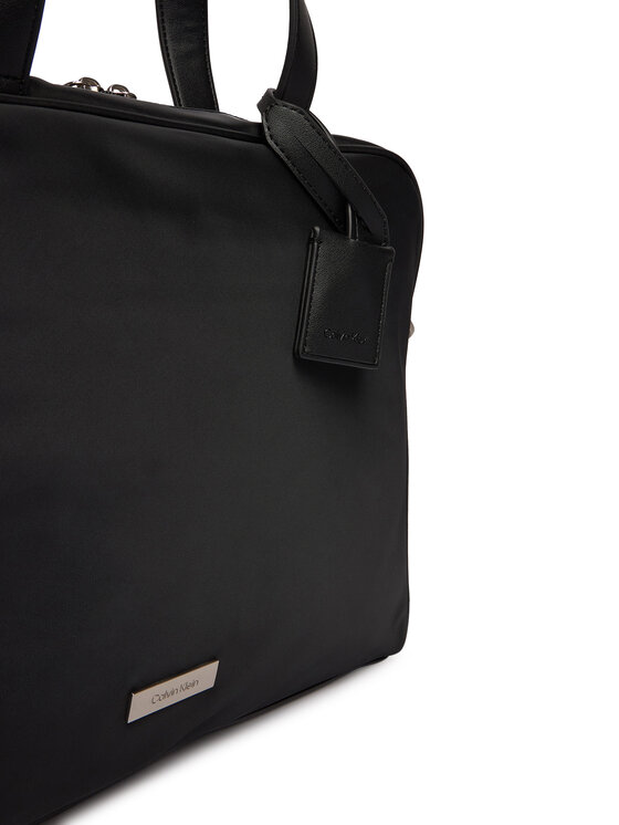 Calvin Klein Torba na laptopa Calvin Klein Sleek Slim Commuter LV04D3351G Czarny