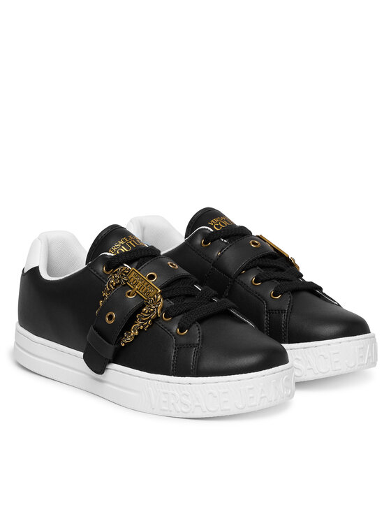Versace Jeans Couture Снікерcи Versace Jeans Couture 80VA3SK9 ZPB76 G89 Чорний