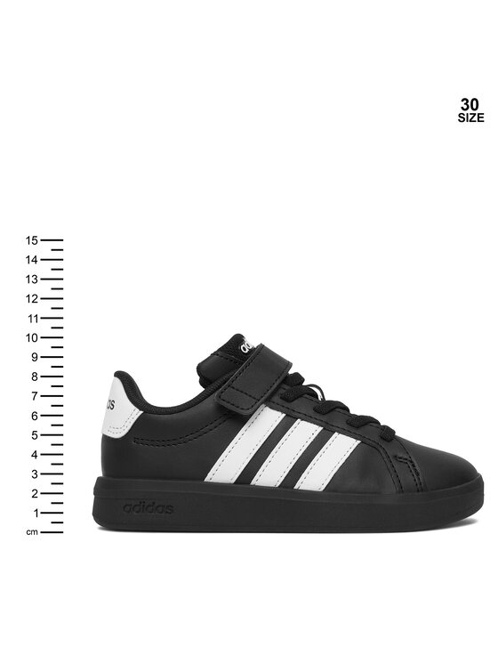 adidas Снікерcи adidas Grand Court 3.0 El C KJ4369 Чорний