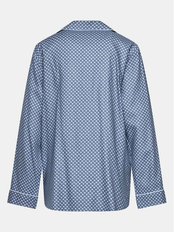 Selmark Selmark Pizsama Corbatera P7376 Kék Regular Fit