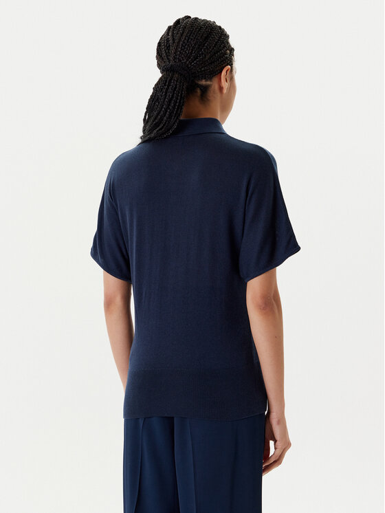 Tommy Hilfiger Tommy Hilfiger Pólóing WW0WW45652 Sötétkék Regular Fit