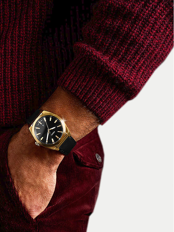 Fossil Pulkstenis Fossil FS6089 Melns