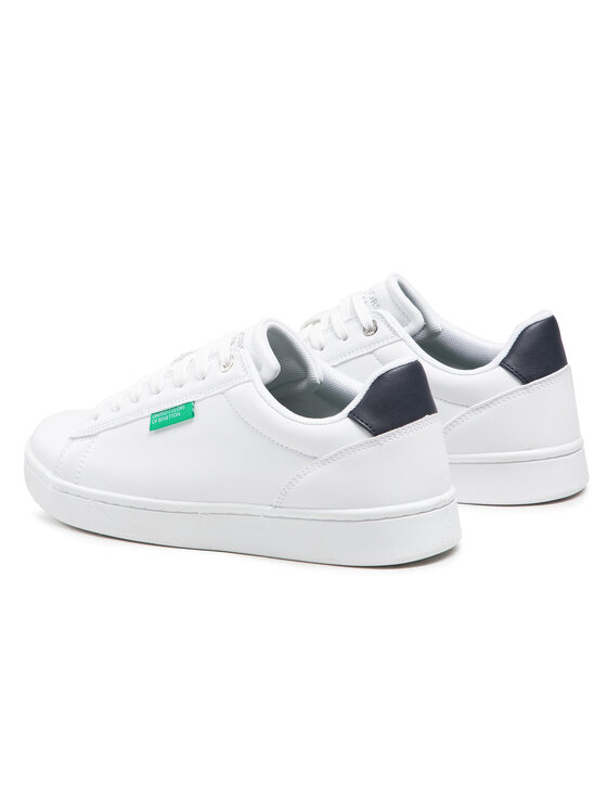 United Colors Of Benetton Сникърси United Colors Of Benetton Label BTMCO4016 Бял