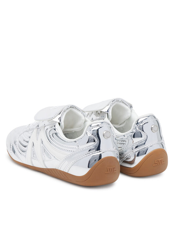 Steve Madden Sneakersy Steve Madden Freekick-E SM19000136 Stříbrná