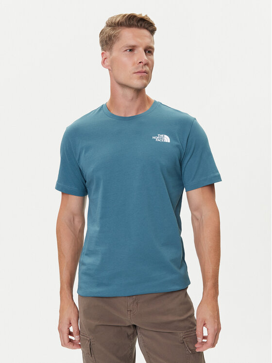The North Face The North Face Camiseta Redbox NF0A87NV Azul Regular Fit