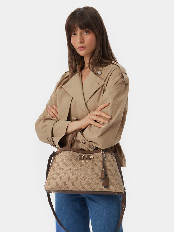 Guess Kabelka Guess Lindsey HWSG97 49060 Tmavě béžová