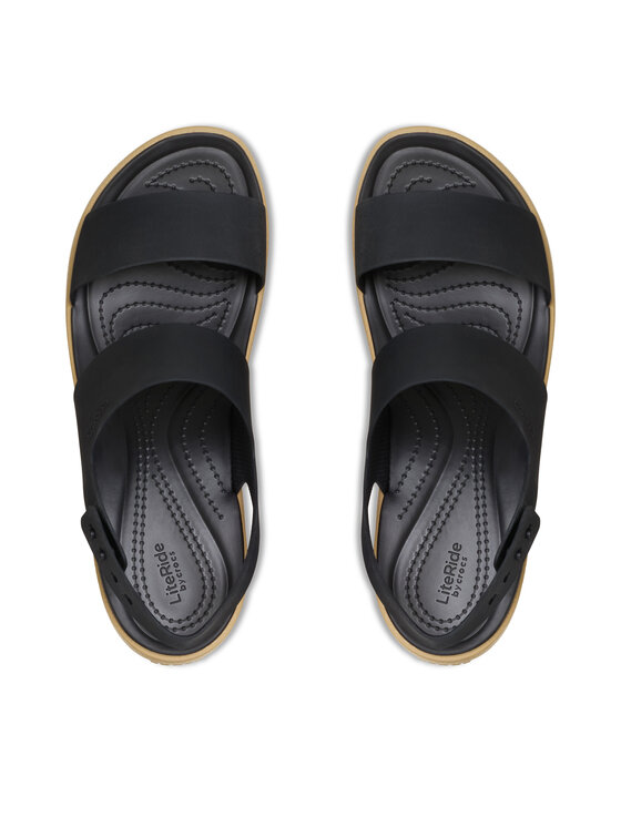 Crocs Босоніжки Crocs Brooklyn Sky Sandal 212250 Чорний