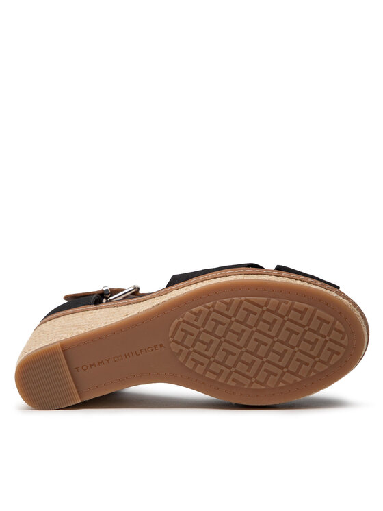 Tommy Hilfiger Espadryle Tommy Hilfiger Elena 56D FW0FW00905 Czarny
