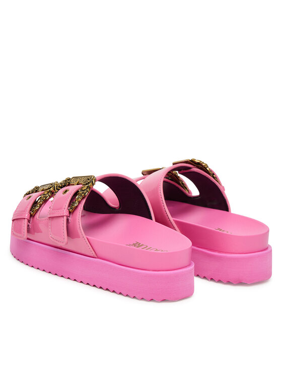 Versace Jeans Couture Шльопанці Versace Jeans Couture 80VA3SM1 ZS190 499 Рожевий